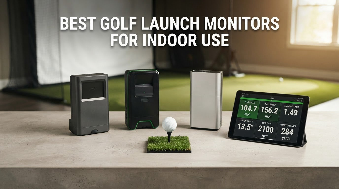 best golf launch monitors for indoor use