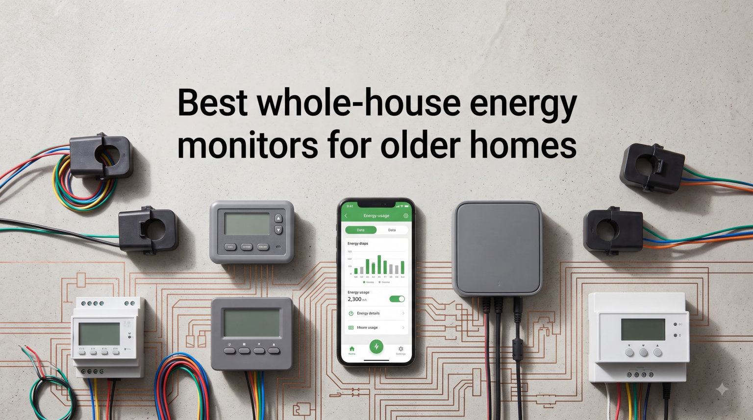 Best whole-house energy monitors for older homes