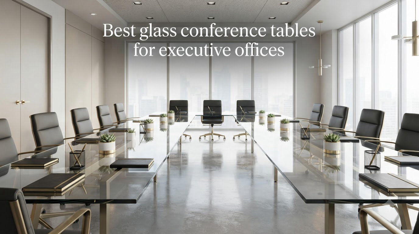 Best glass conference tables for executive offices