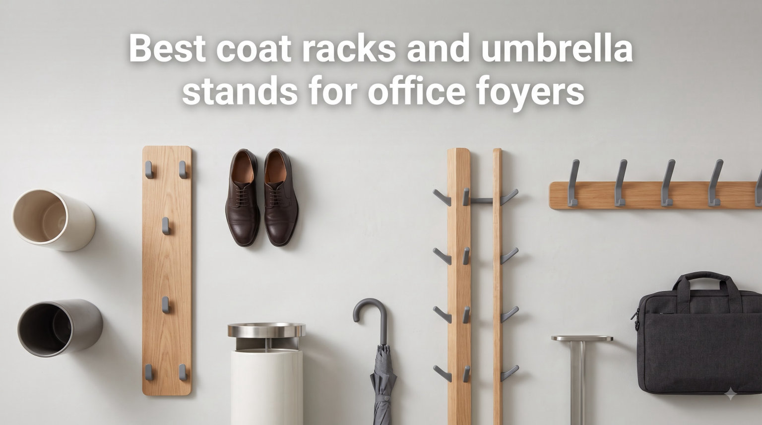 Best coat racks and umbrella stands for office foyers