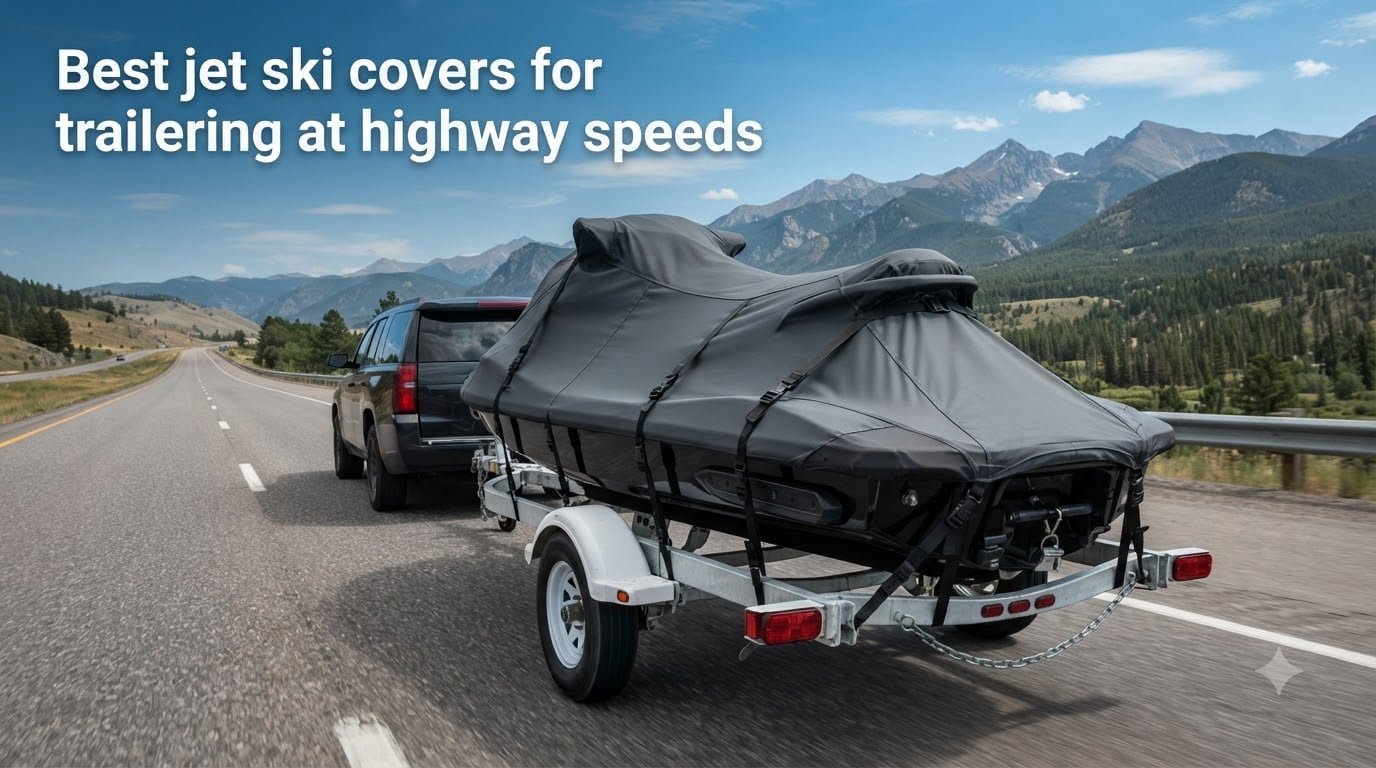 Best jet ski covers for trailering at highway speeds