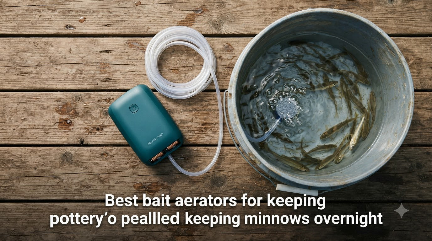 Best bait aerators for keeping minnows overnight