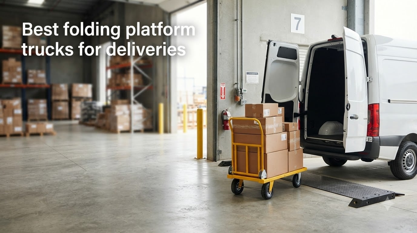 Best folding platform trucks for deliveries