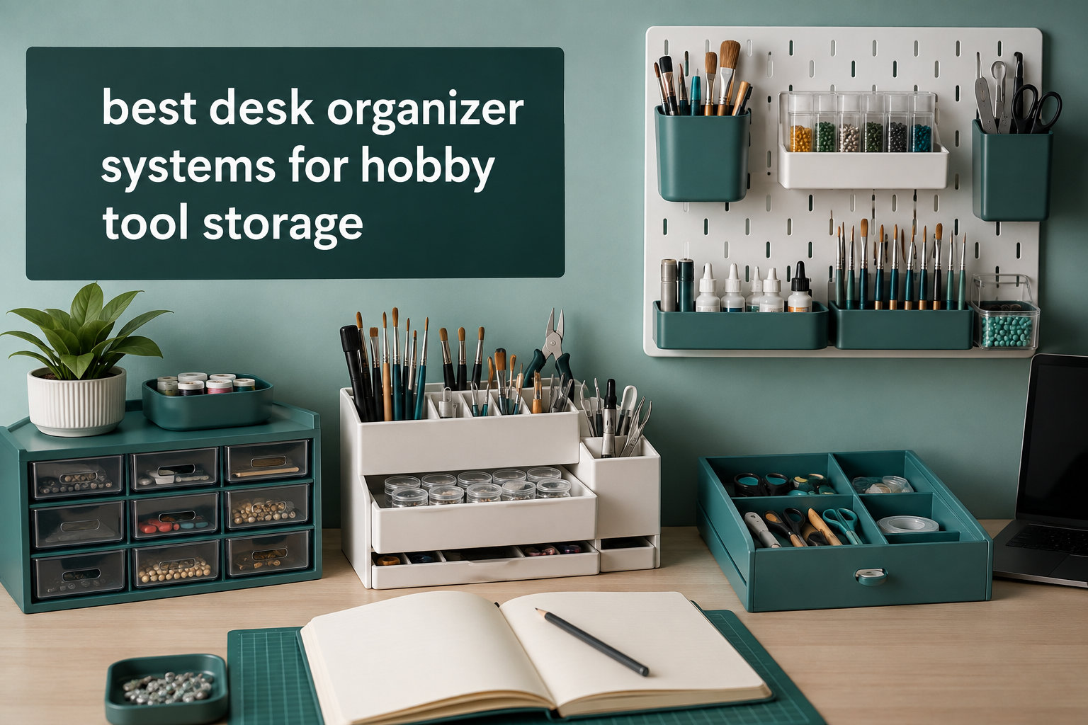 best desk organizer systems for hobby tool storage