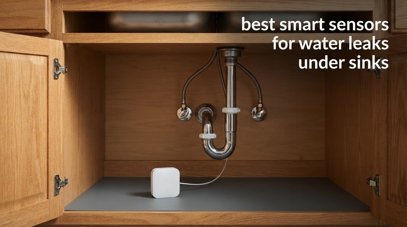 best smart sensors for water leaks under sinks