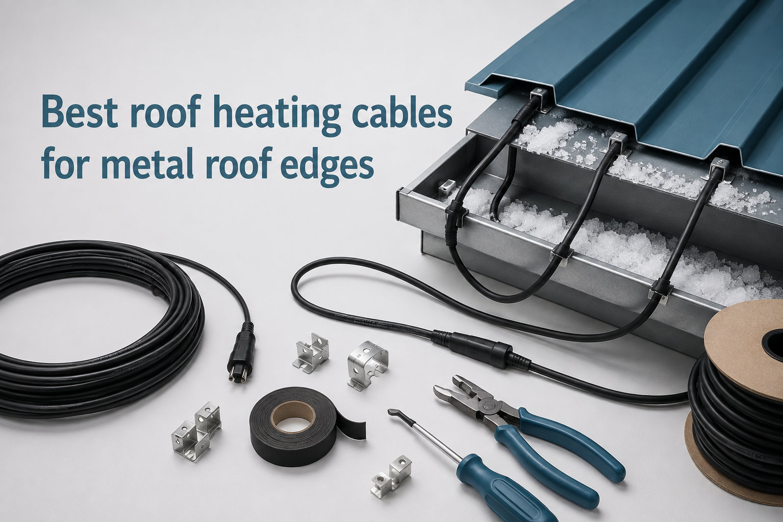 Best roof heating cables for metal roof edges