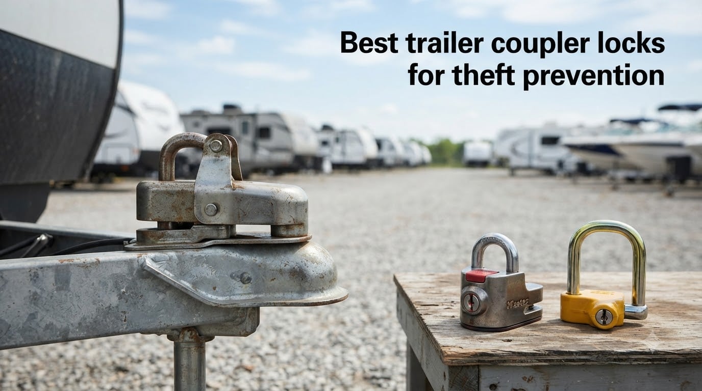 Best trailer coupler locks for theft prevention