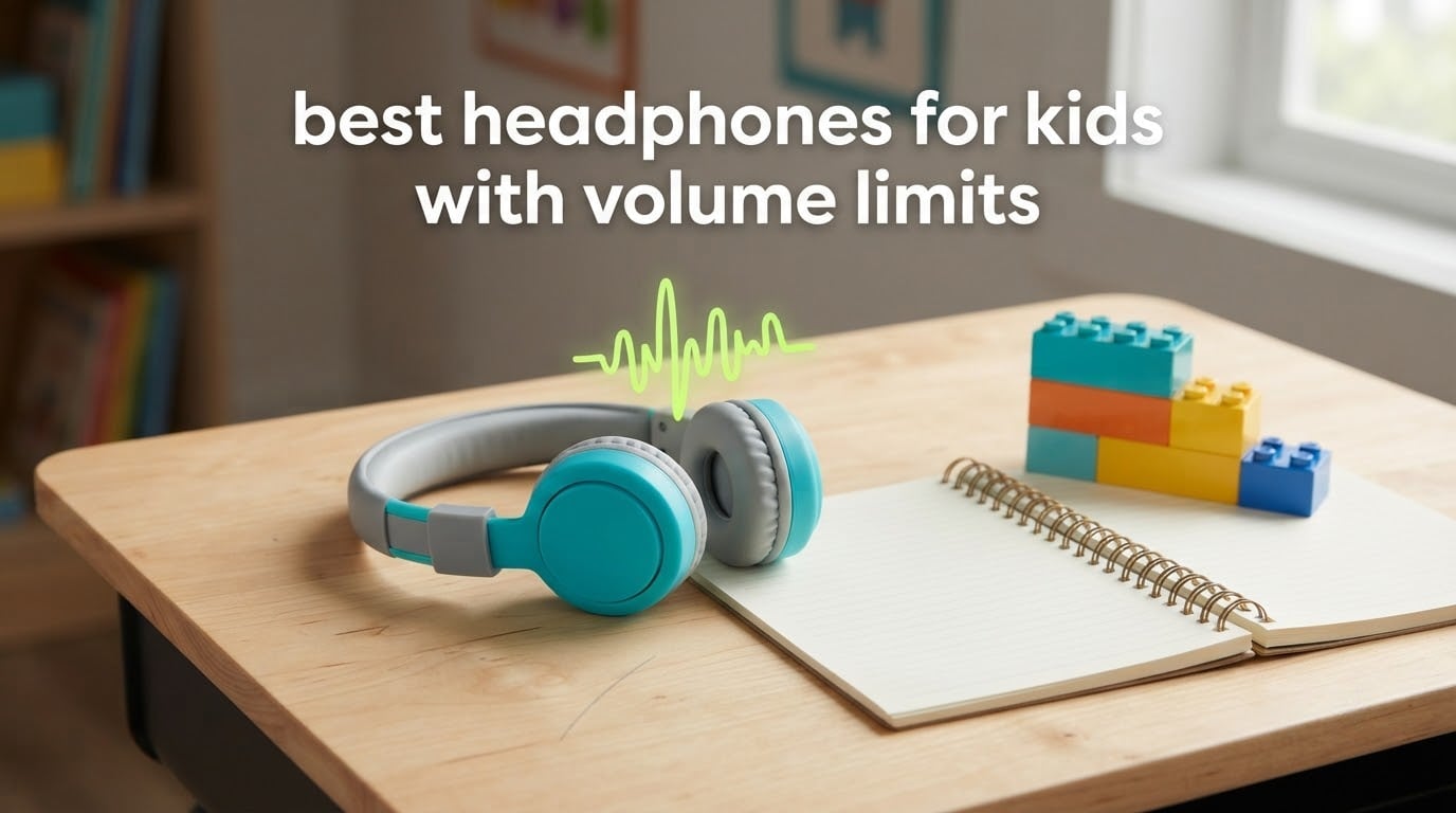 best headphones for kids with volume limits