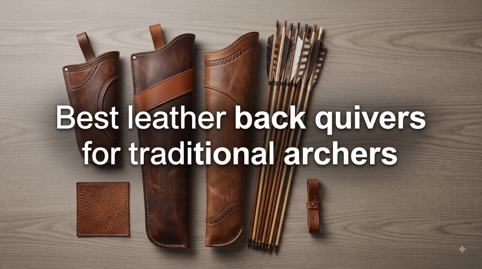 Best leather back quivers for traditional archers