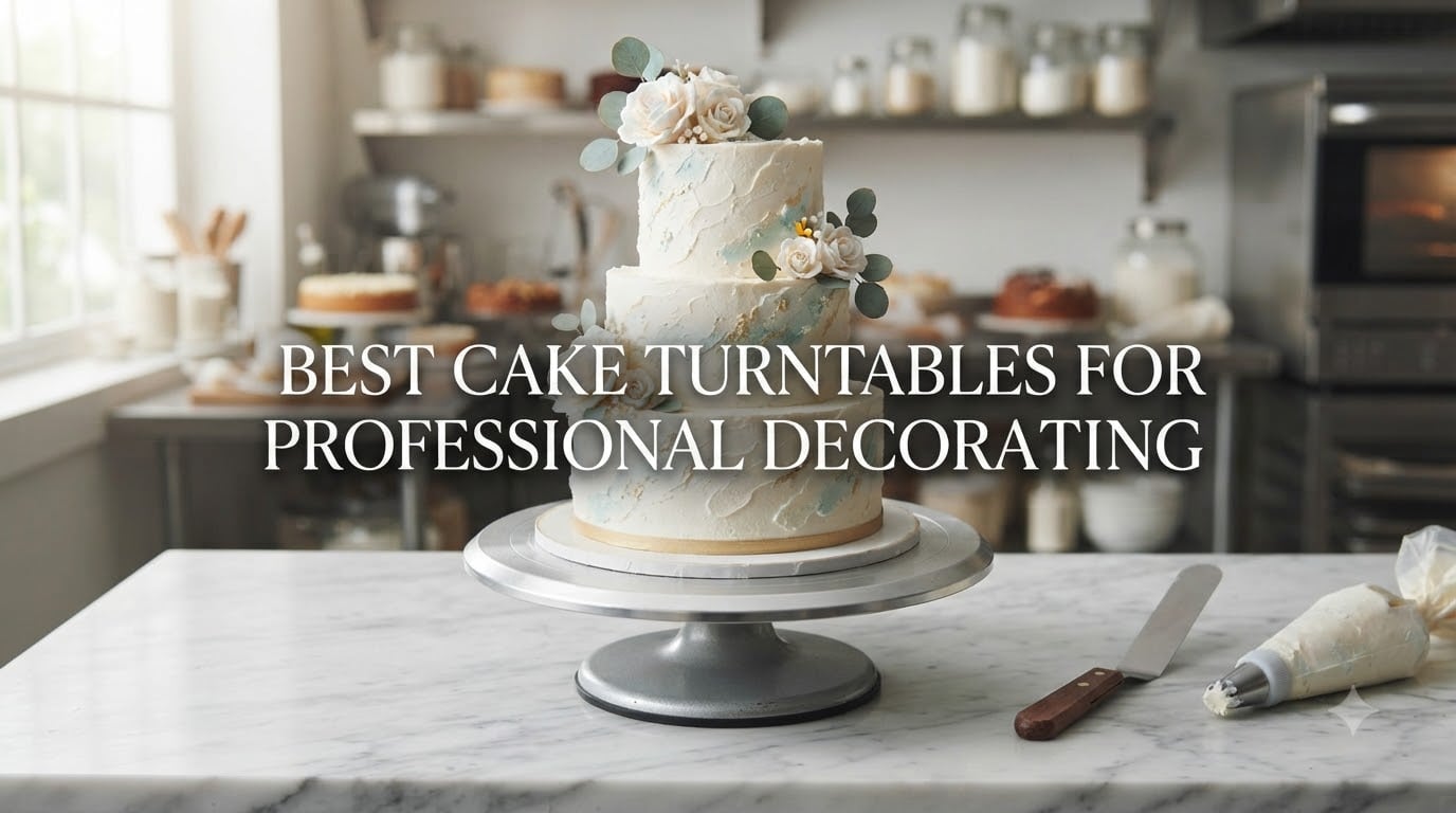 Best cake turntables for professional decorating