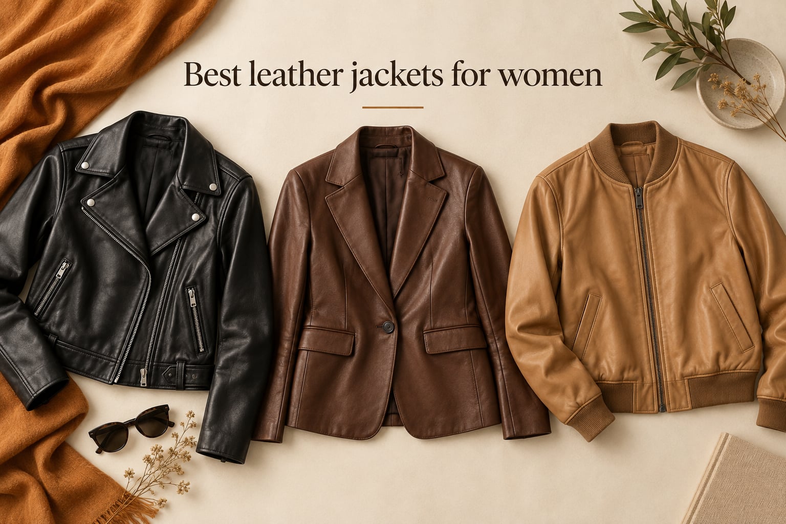 Best leather jackets for women
