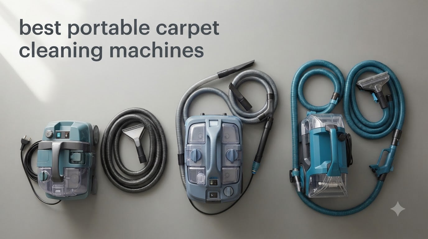 best portable carpet cleaning machines