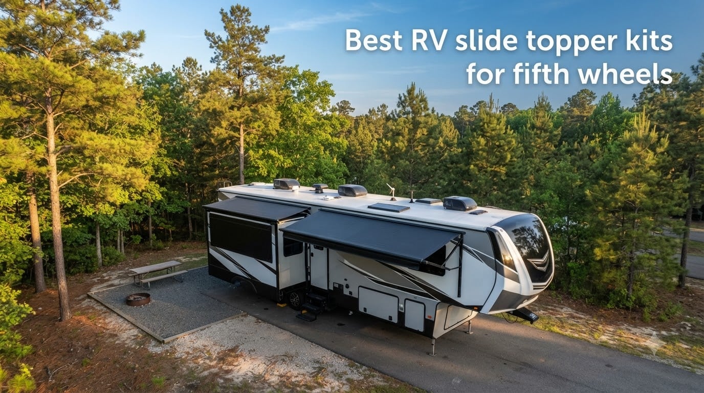 Best RV slide topper kits for fifth wheels