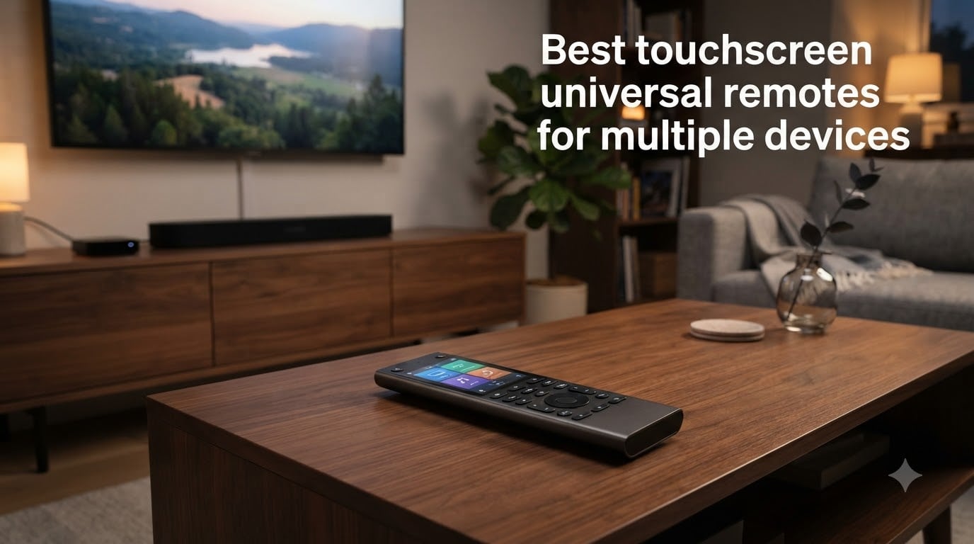 Best touchscreen universal remotes for multiple devices