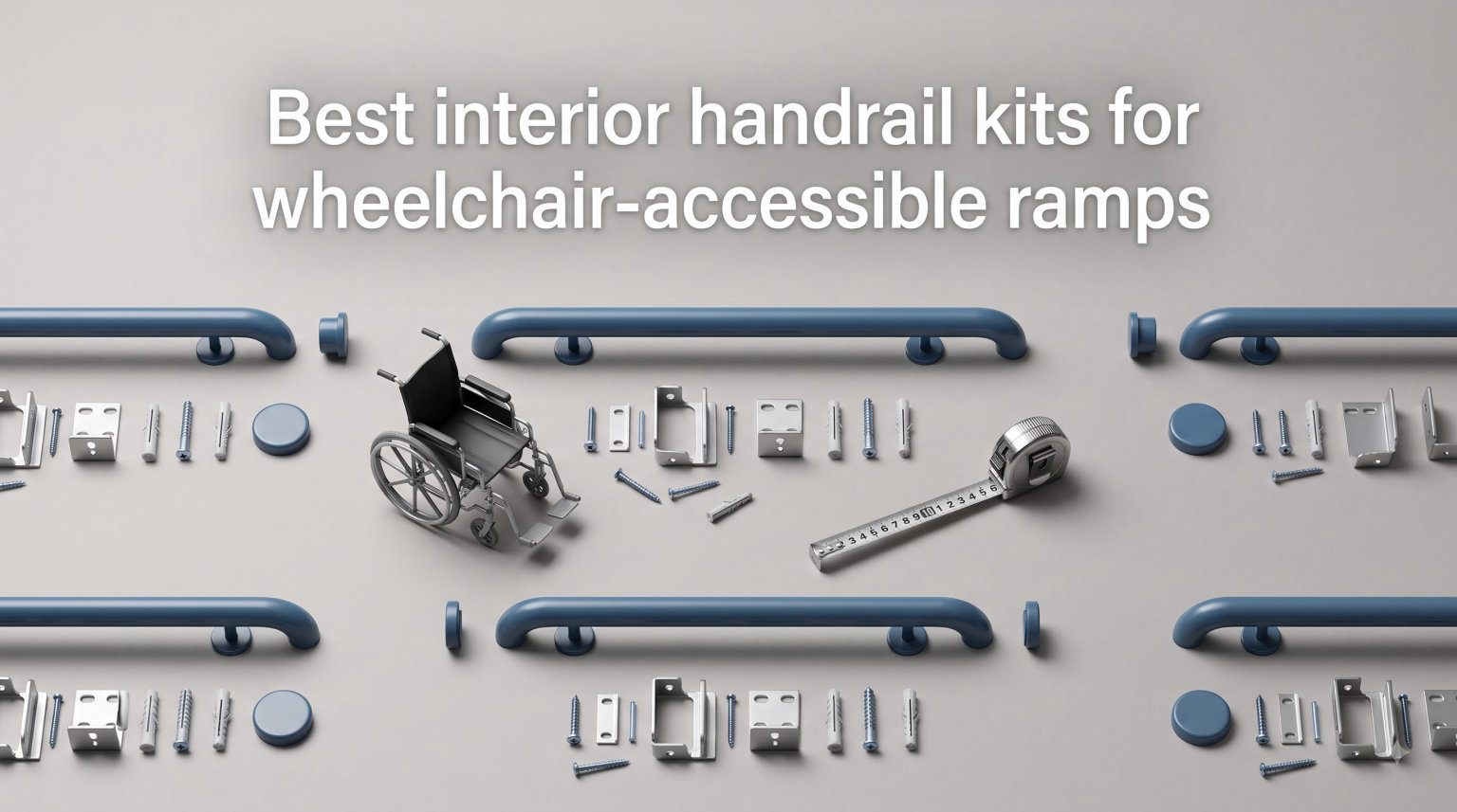 Best interior handrail kits for wheelchair-accessible ramps