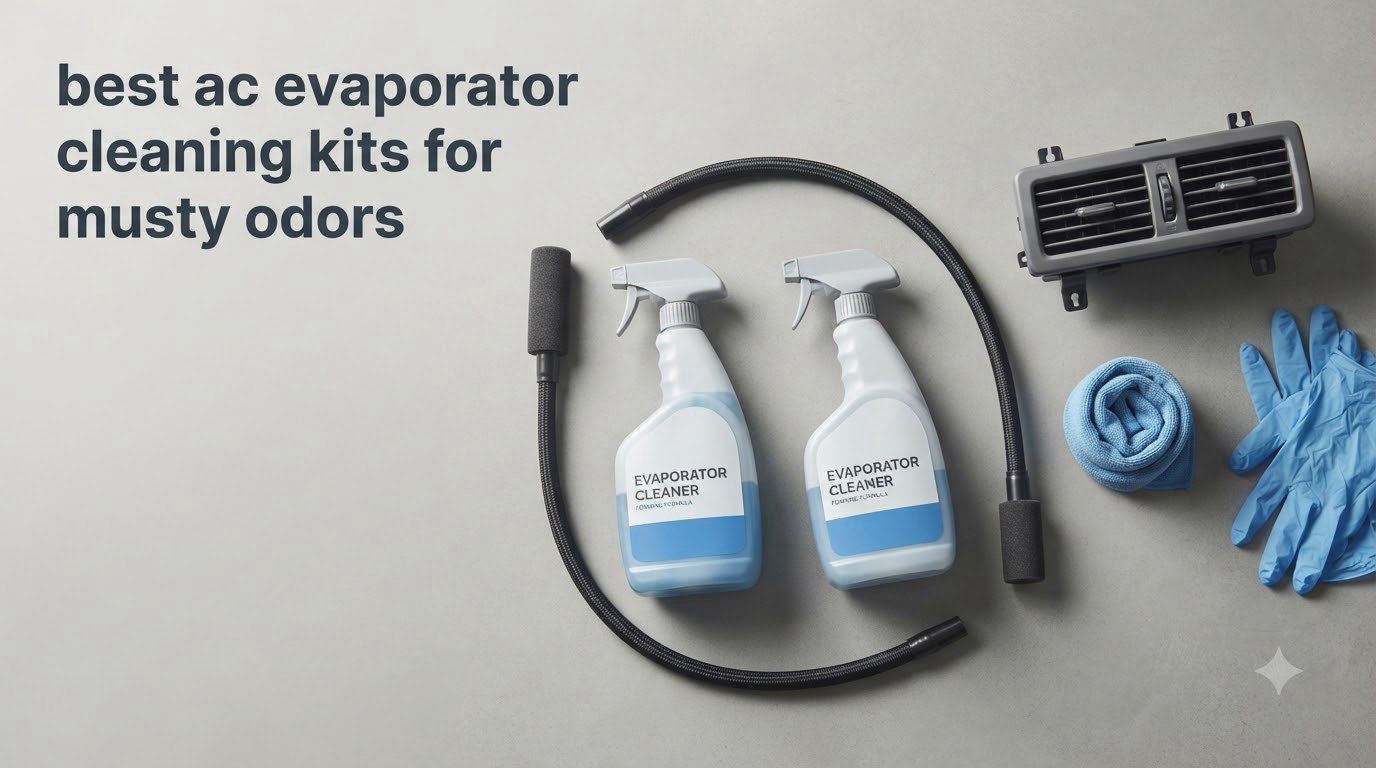 best ac evaporator cleaning kits for musty odors
