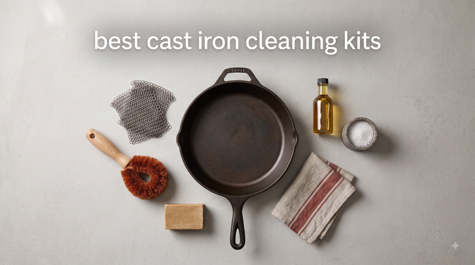 best cast iron cleaning kits
