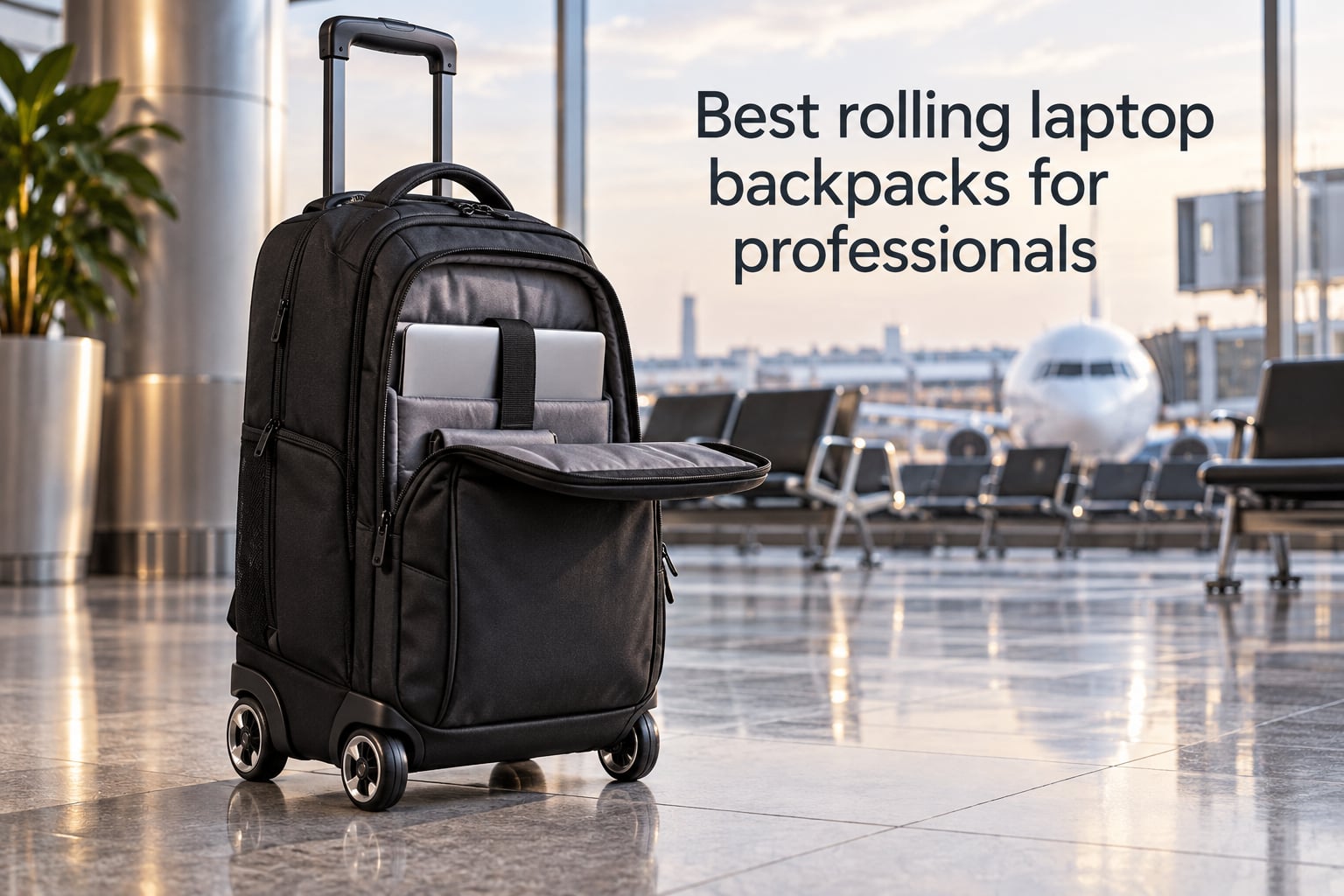 Best rolling laptop backpacks for professionals