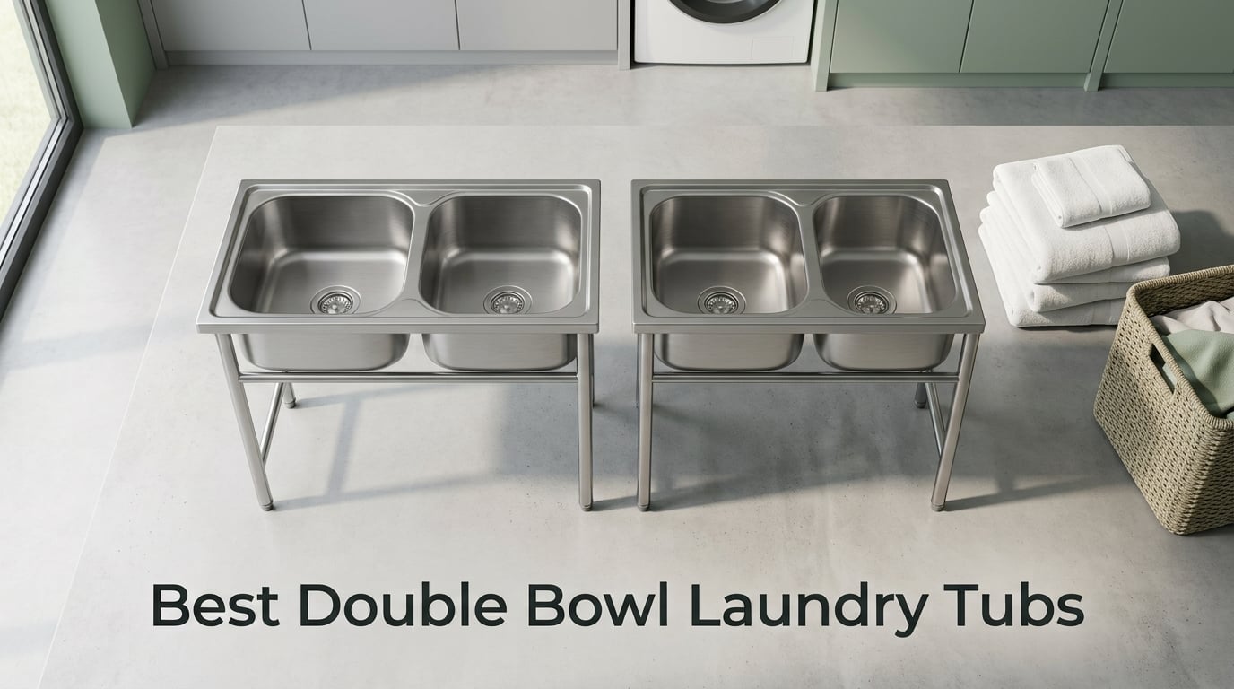 Best Double Bowl Laundry Tubs