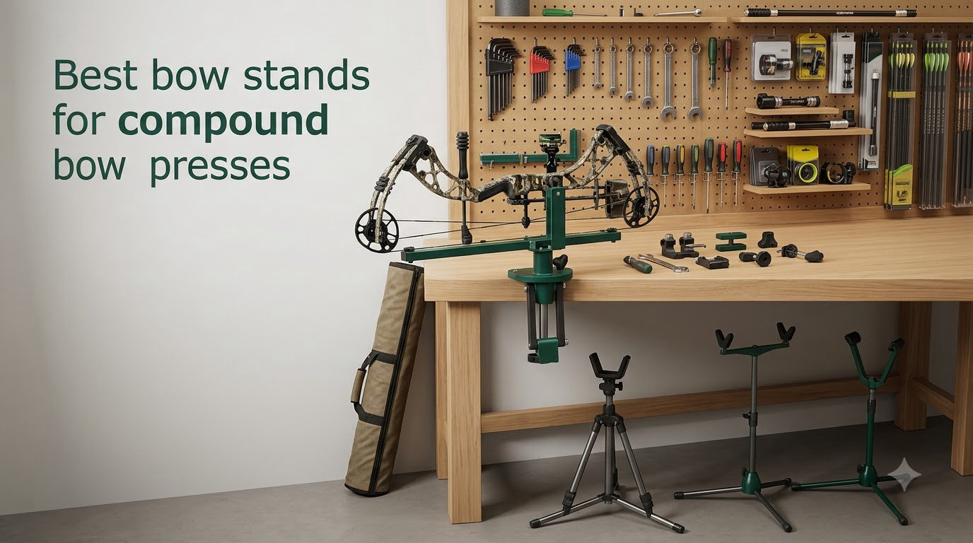 Best bow stands for compound bow presses