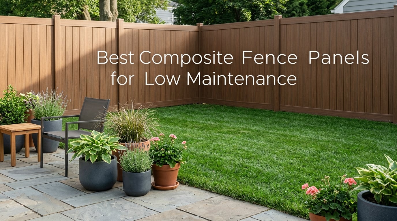 Best Composite Fence Panels for Low Maintenance