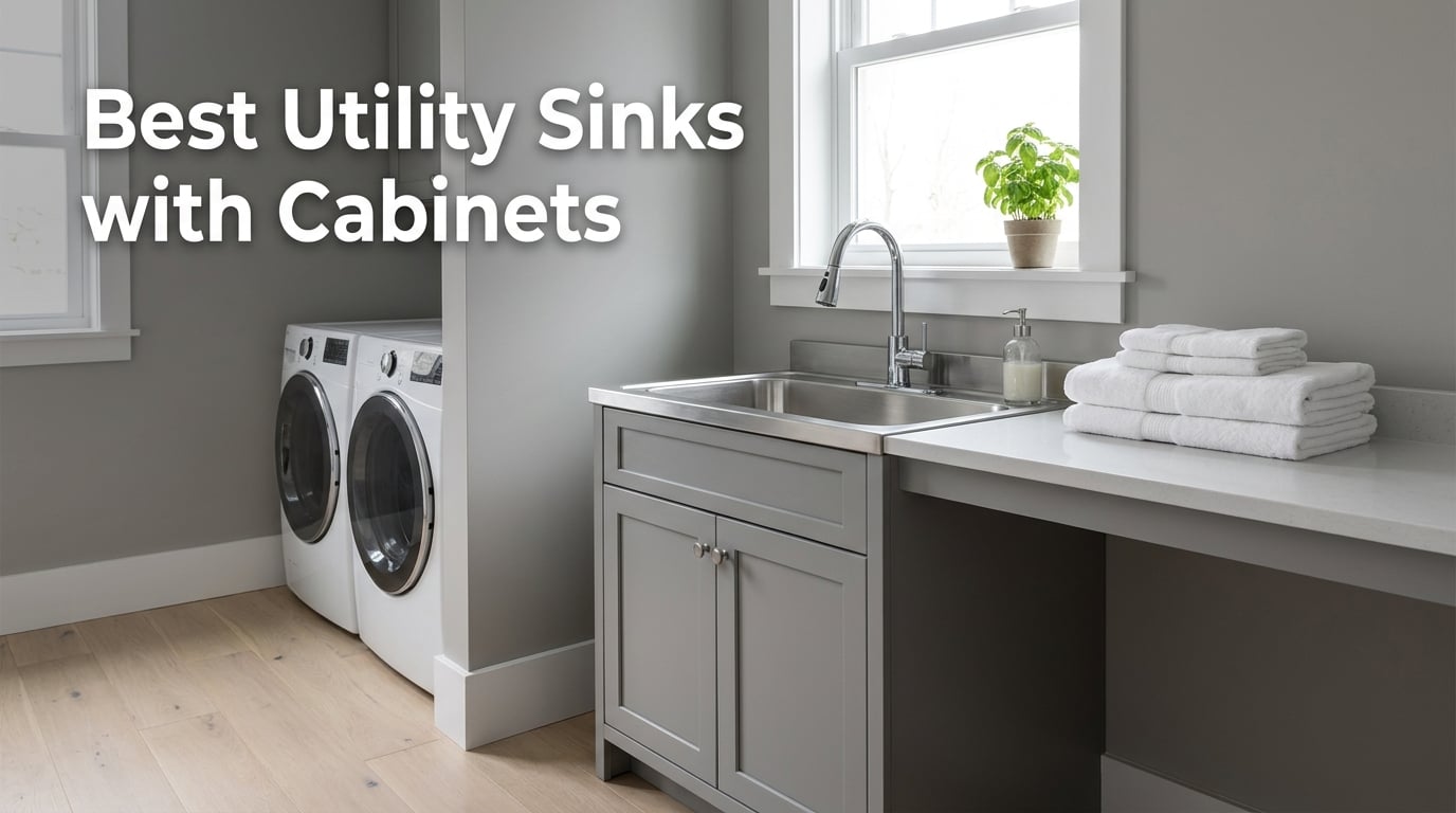 Best Utility Sinks with Cabinets