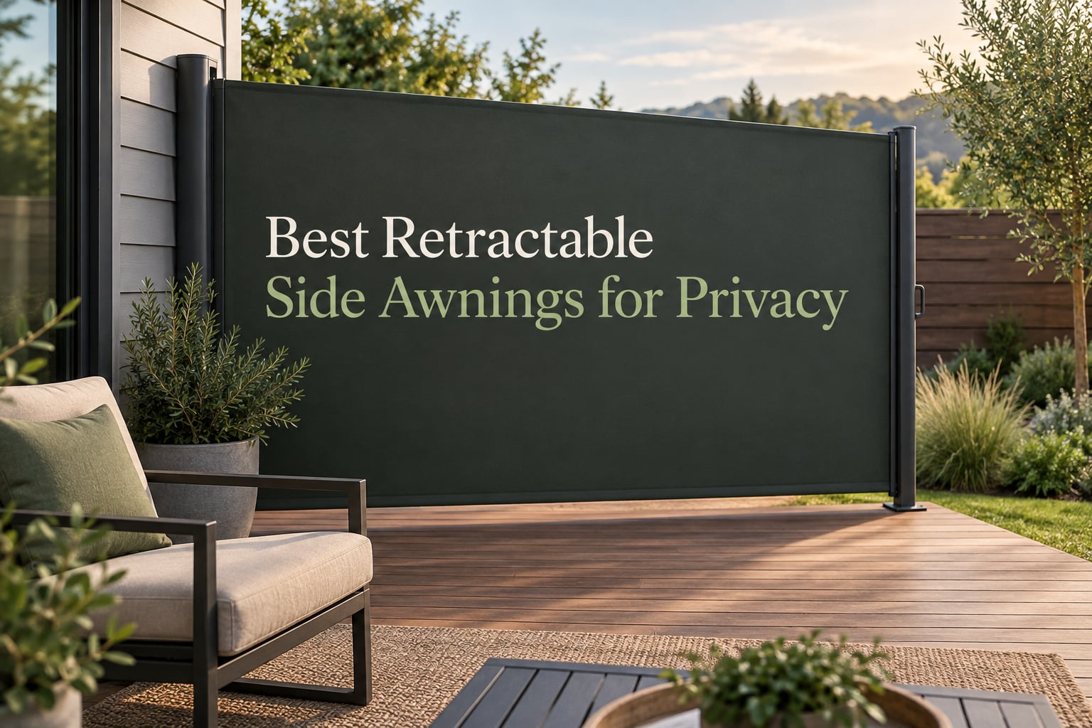 Best Retractable Side Awnings for Privacy