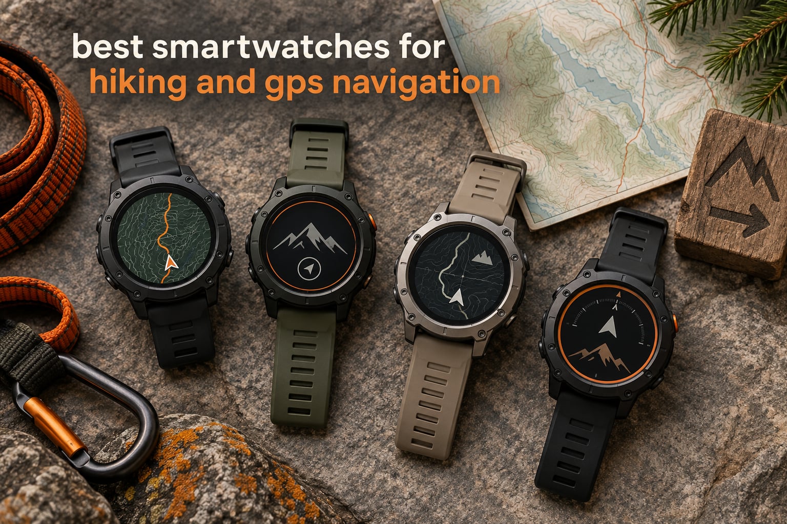 best smartwatches for hiking and gps navigation