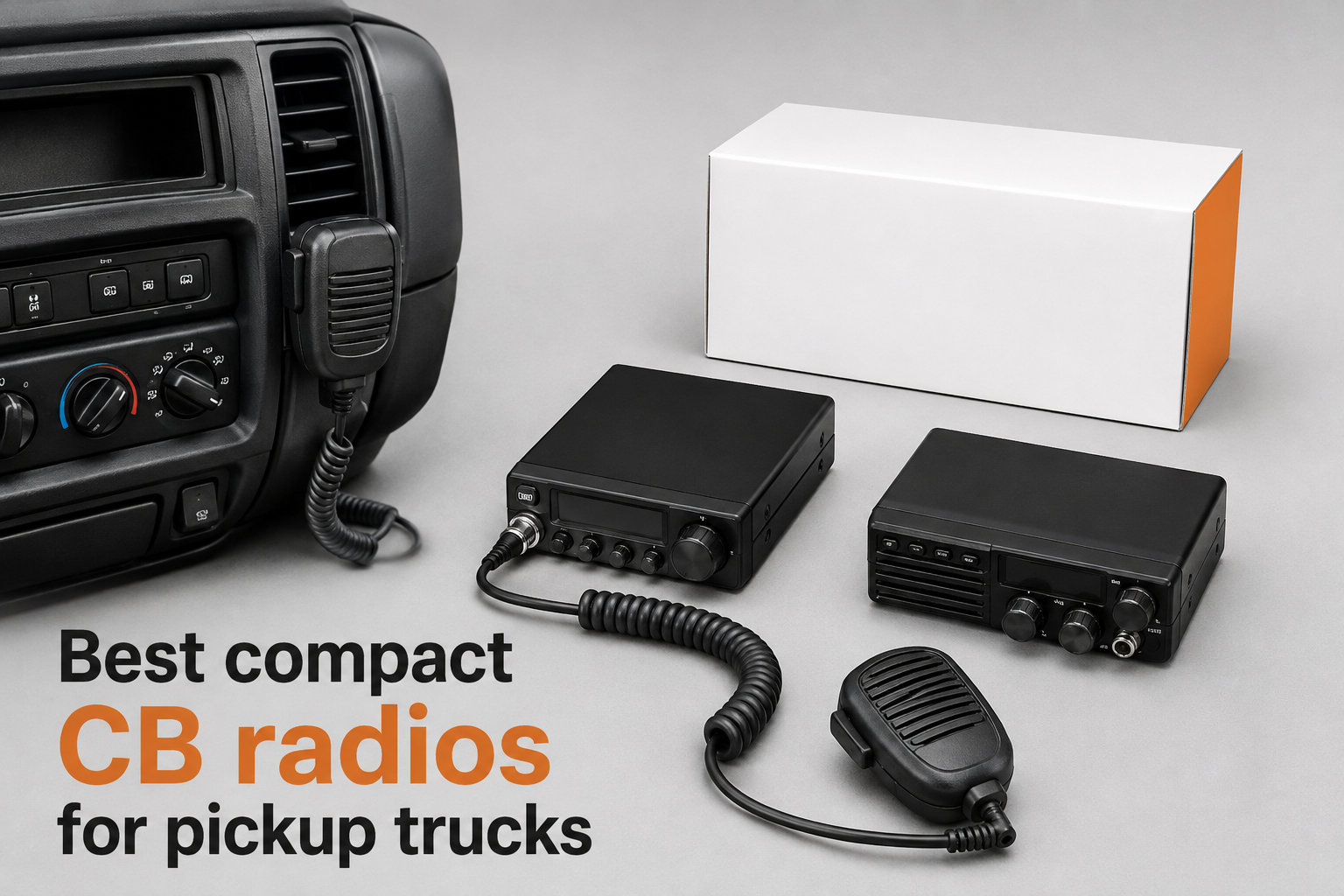 Best compact CB radios for pickup trucks