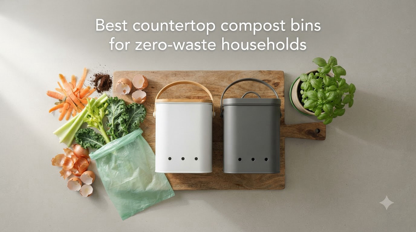 Best countertop compost bins for zero-waste households