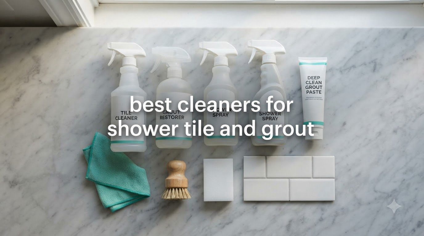 best cleaners for shower tile and grout