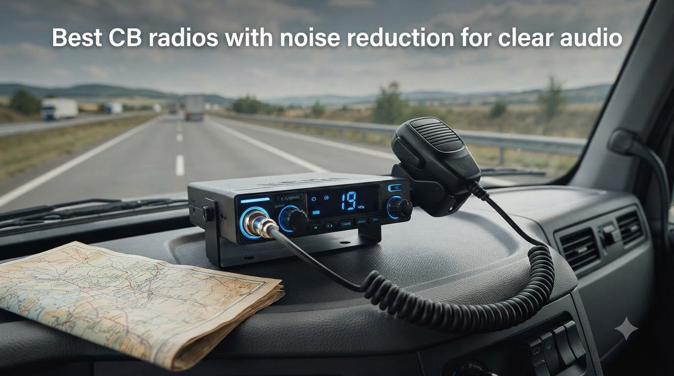 Best CB radios with noise reduction for clear audio
