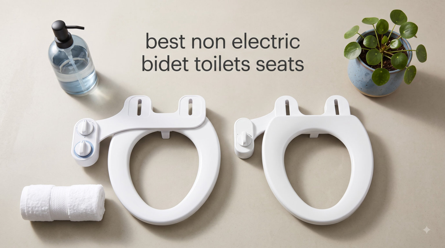 best non electric bidet toilets seats