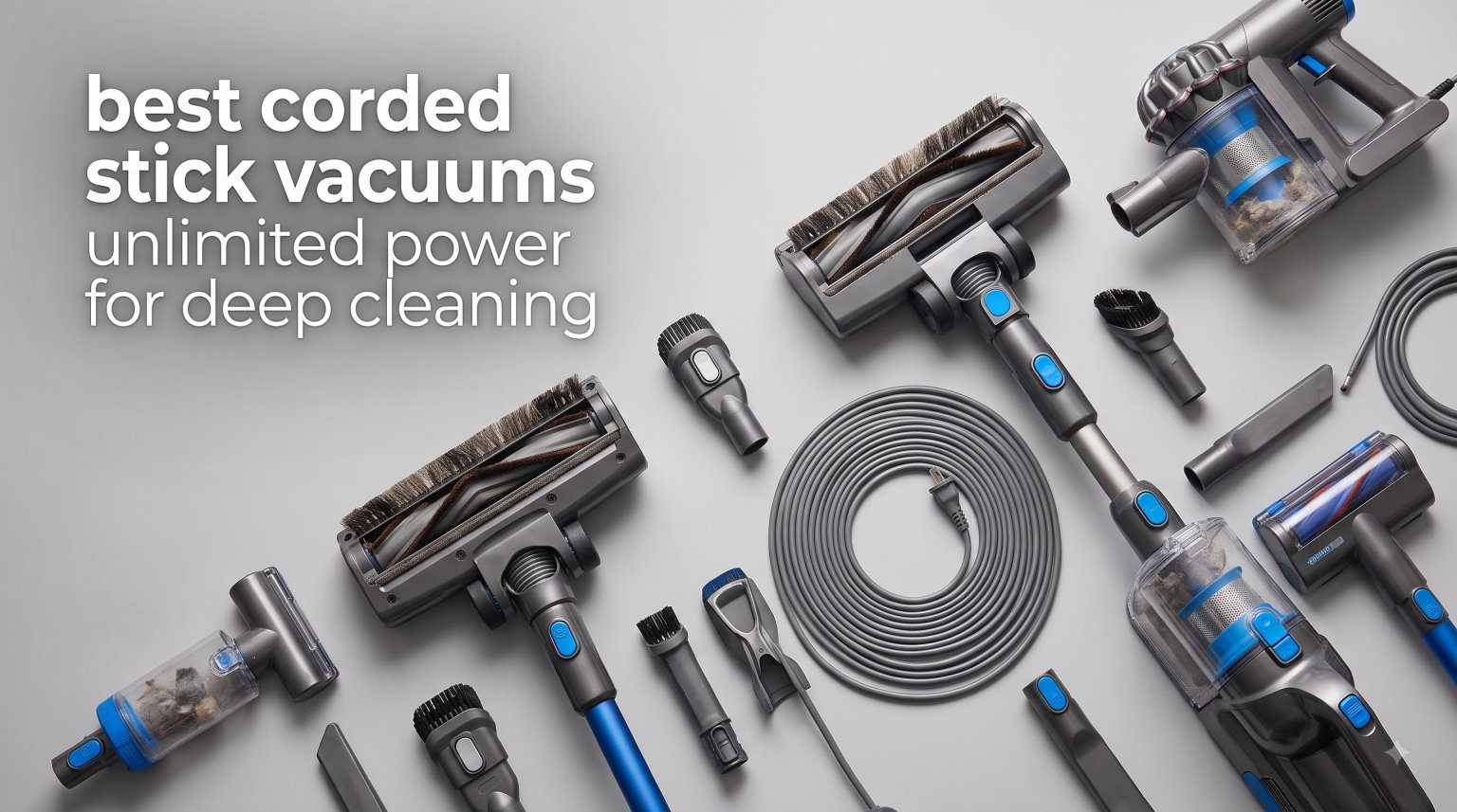 best corded stick vacuums unlimited power for deep cleaning
