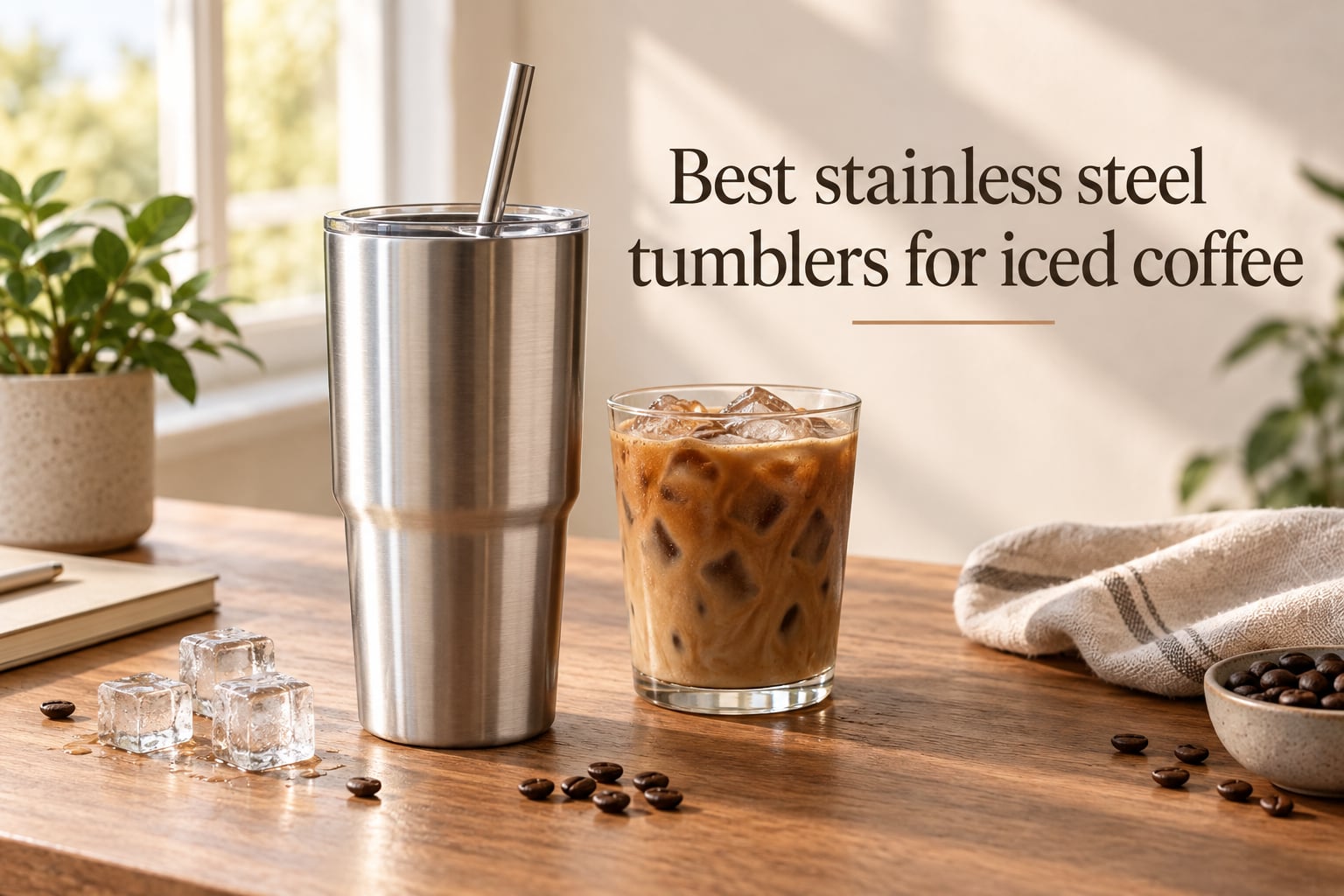 Best stainless steel tumblers for iced coffee