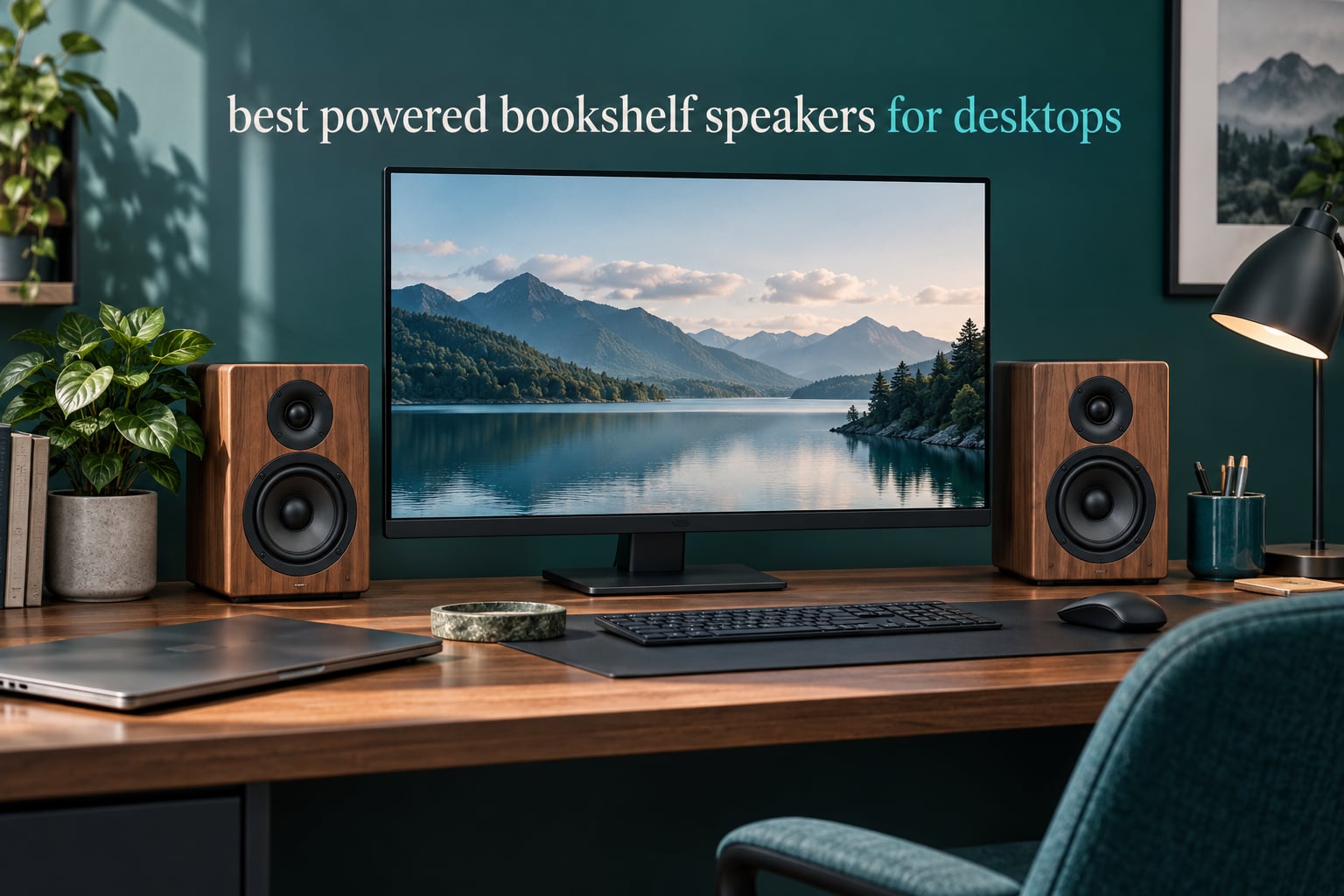 best powered bookshelf speakers for desktops