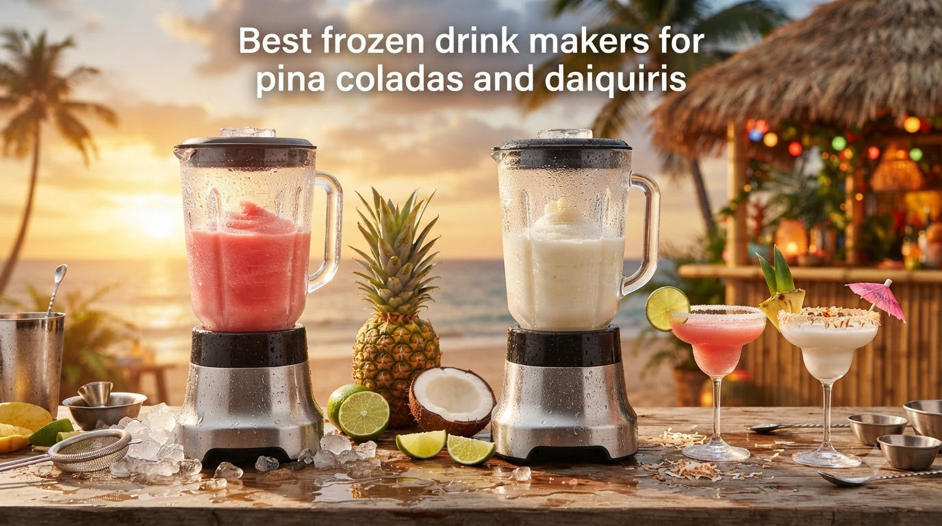 Best frozen drink makers for pina coladas and daiquiris