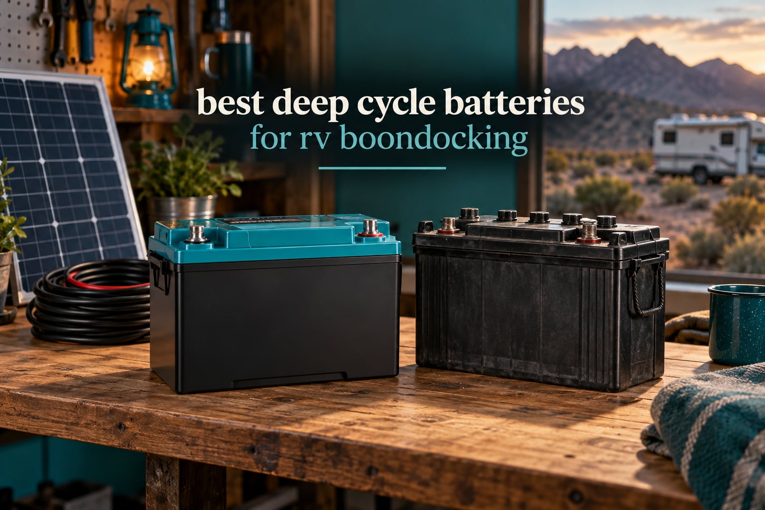 best deep cycle batteries for rv boondocking