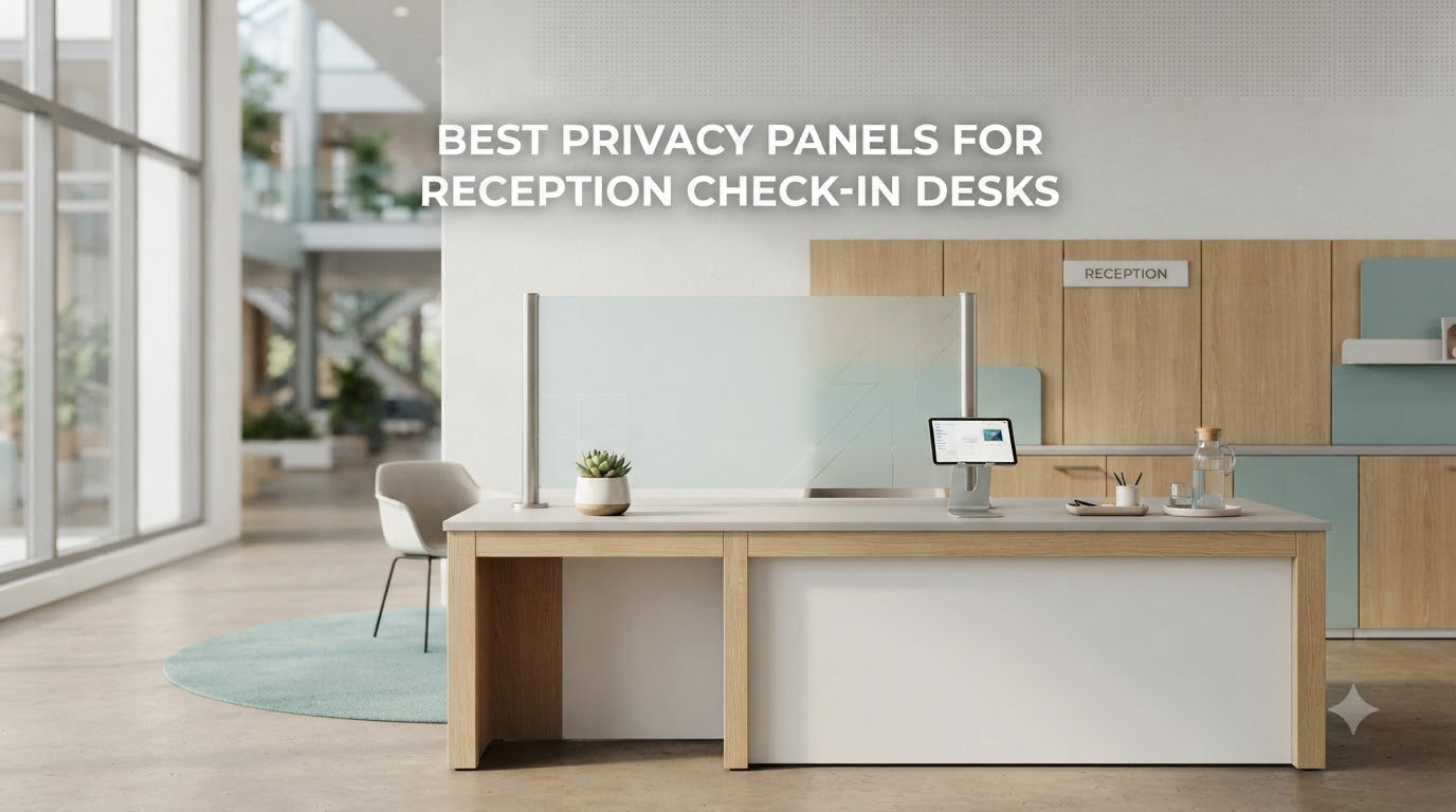 Best privacy panels for reception check-in desks