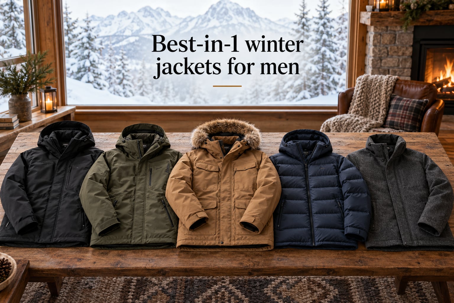 Best 3-in-1 winter jackets for men