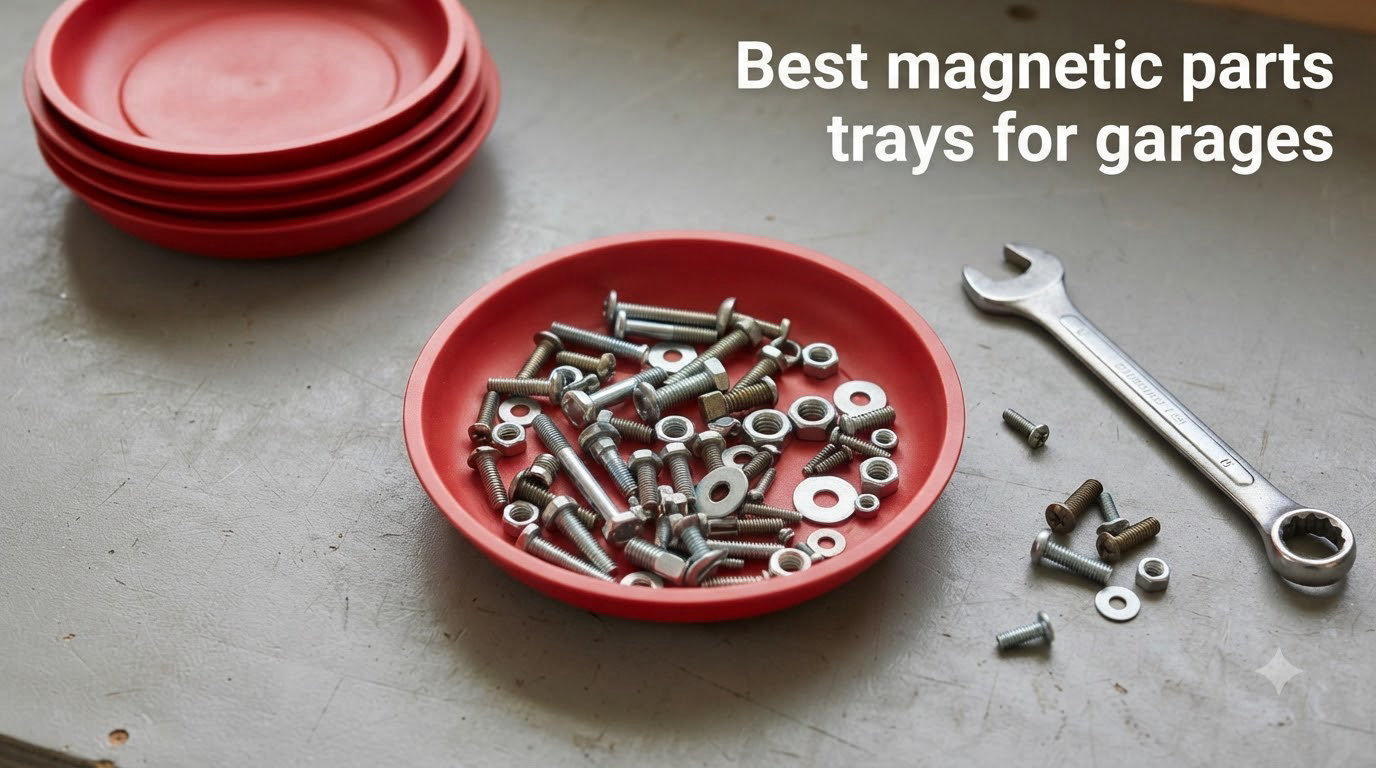 Best magnetic parts trays for garages