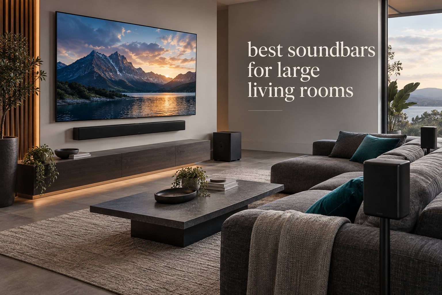 best soundbars for large living rooms