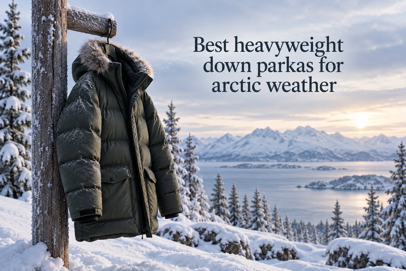 Best heavyweight down parkas for arctic weather
