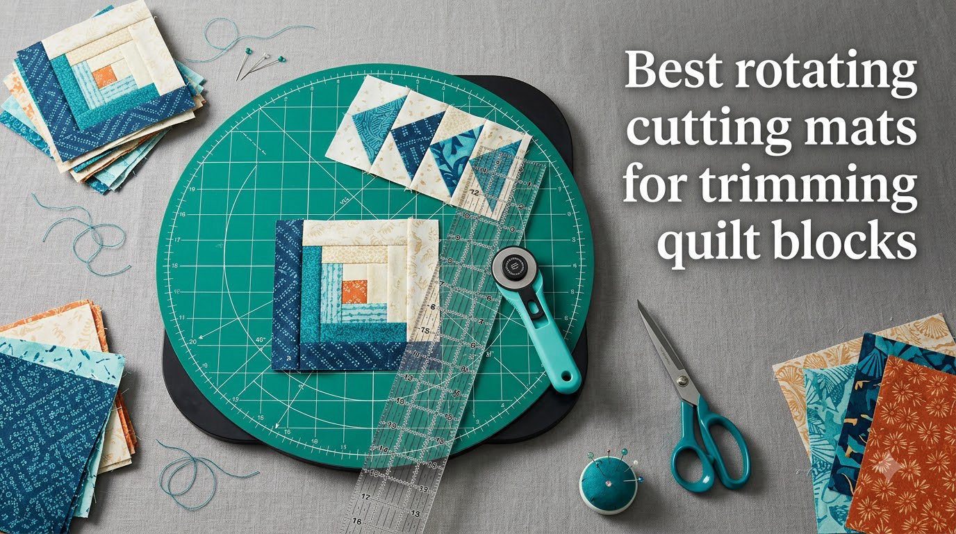 Best rotating cutting mats for trimming quilt blocks