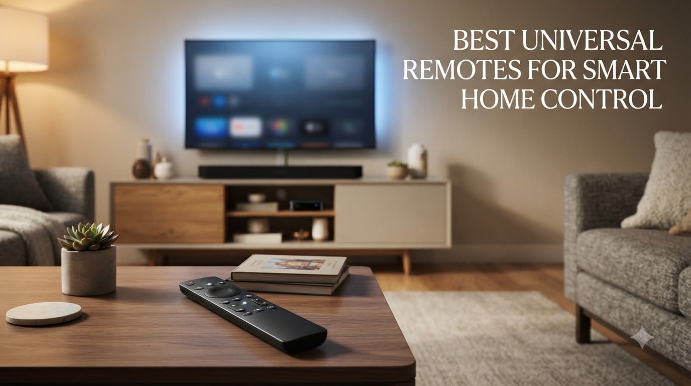 Best universal remotes for smart home control