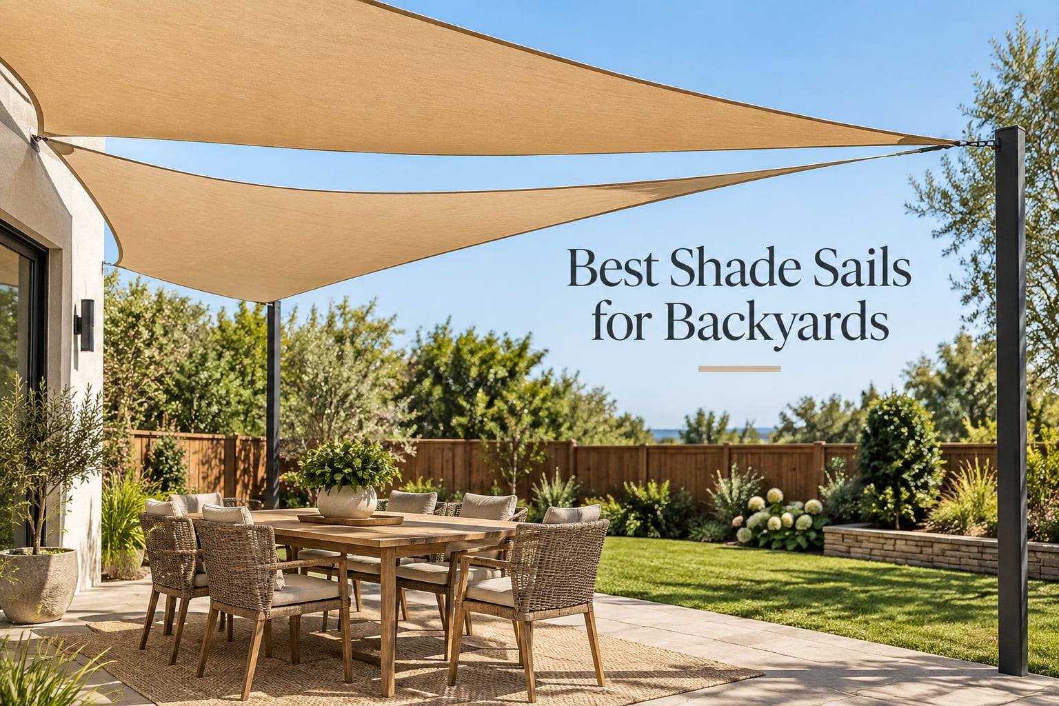 Best Shade Sails for Backyards