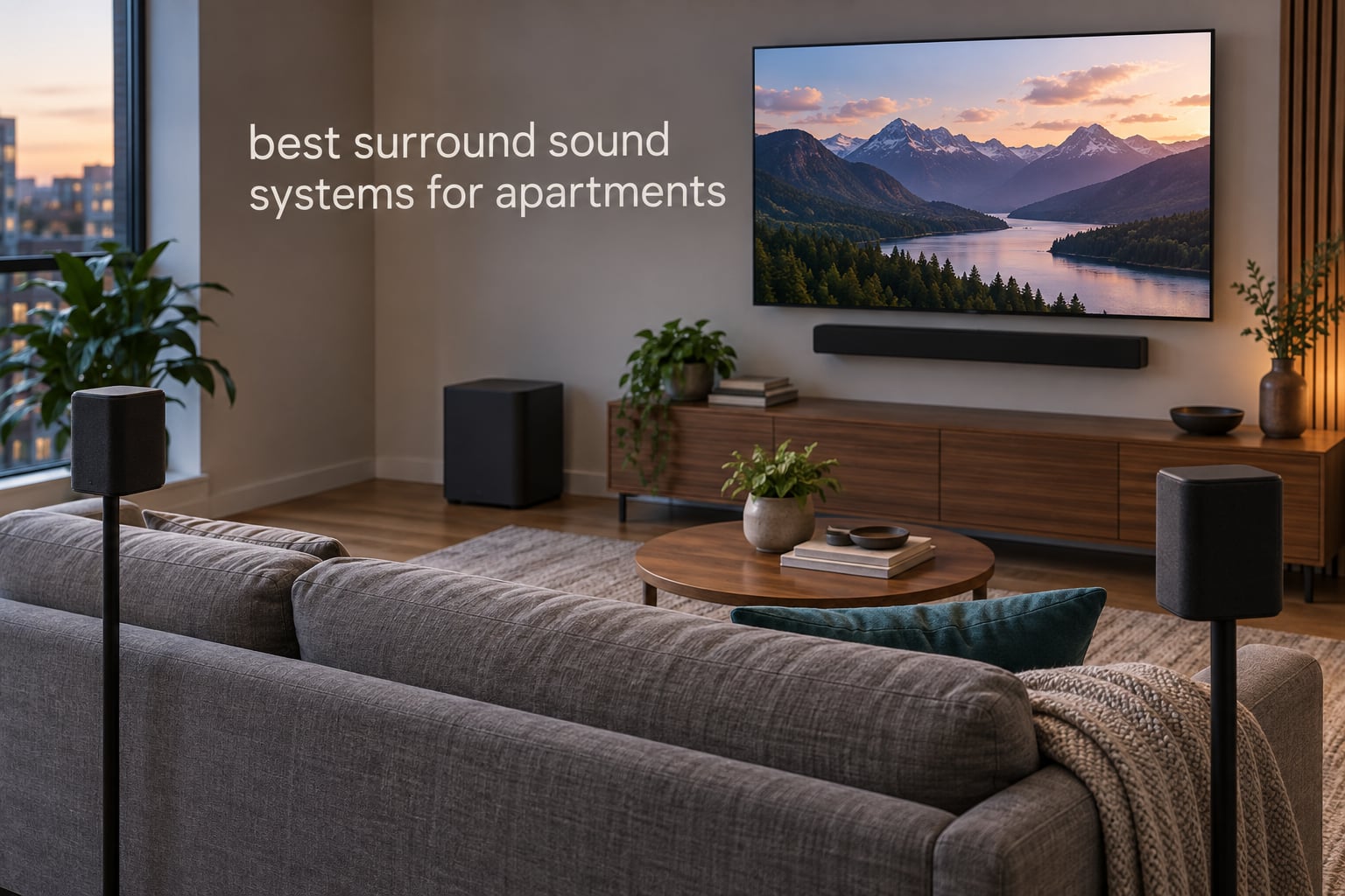 best surround sound systems for apartments