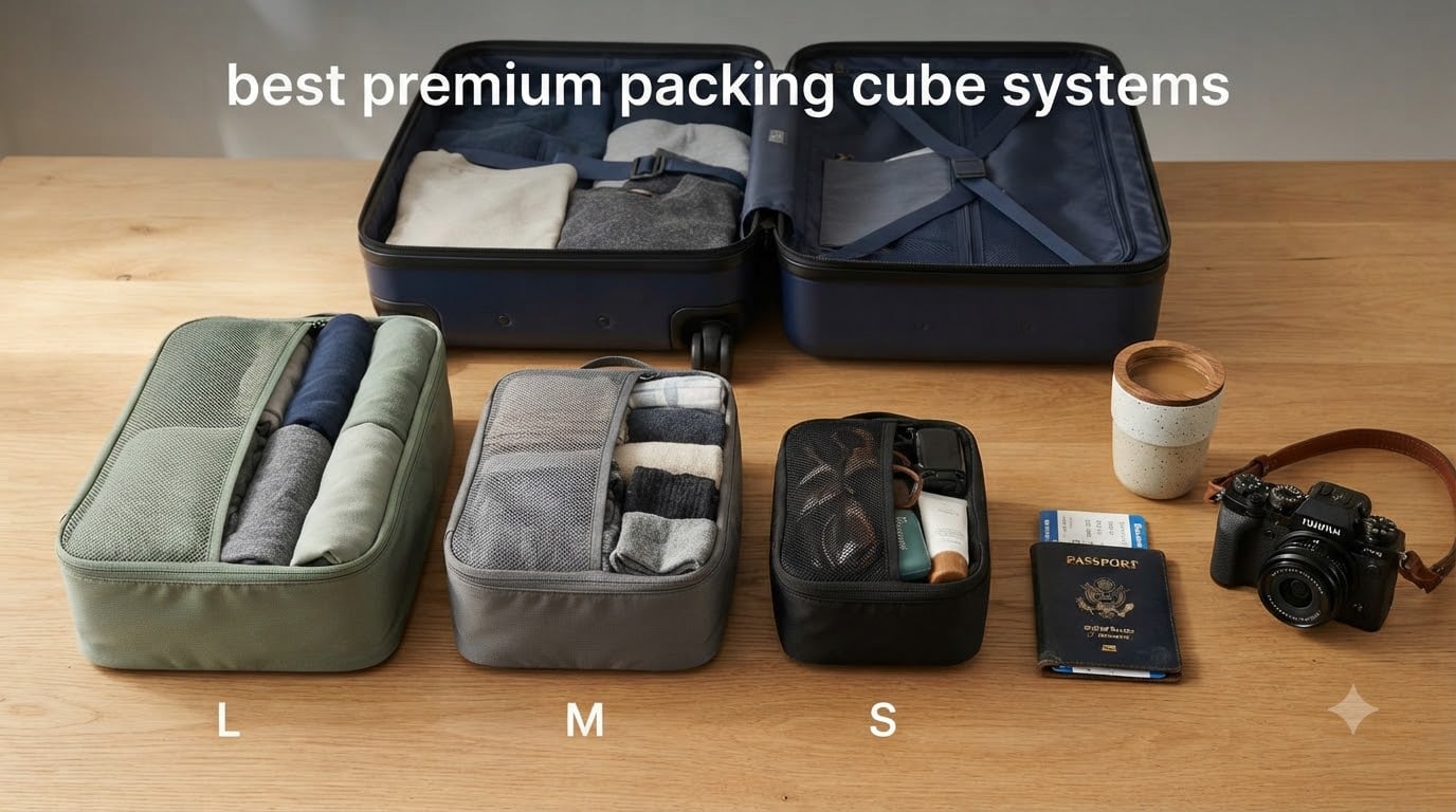 best premium packing cube systems