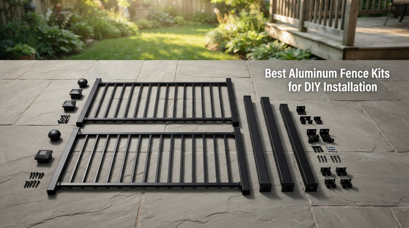 Best Aluminum Fence Kits for DIY Installation
