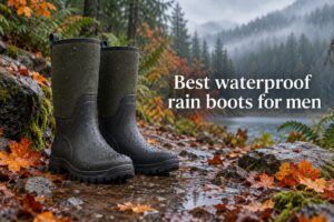 Best waterproof rain boots for men